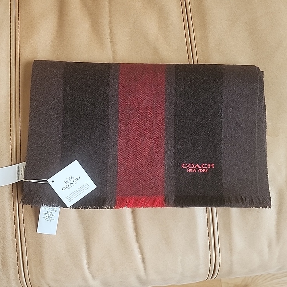 Coach wolle scarf